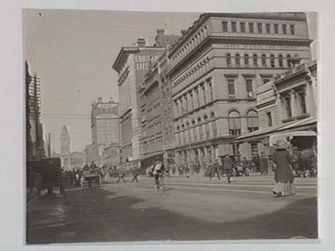 Elizabeth Street, Melbourne, 1910