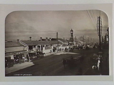 Flinders St., Melbourne, 1933