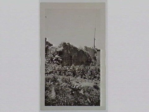 Remains of wall round gasometer, Cremorne Gardens, Richmond, 1933