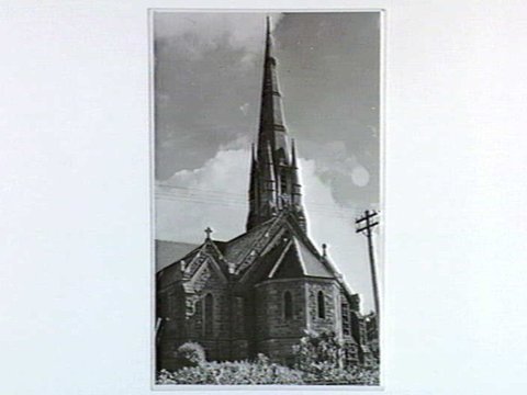 Christ Church, South Yarra, Melb. [ourne] an historic church it was opened in 1858 ...[corner Punt & Toorak Roads], c. 1936