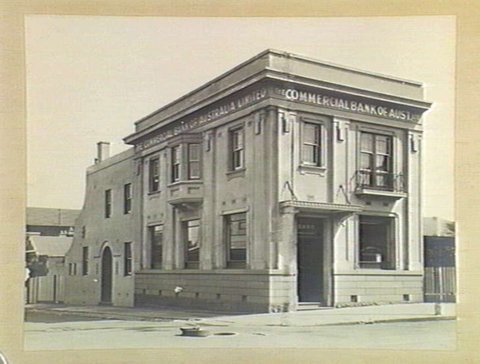 Commercial Bank of Australia Ltd. bank building at Malvern, designed by Ward and Carleton, 1900–25