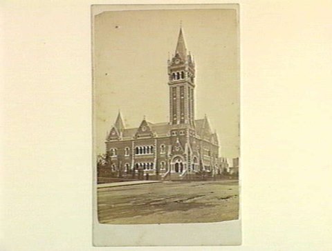 Independent Church, corner Collins and Russell Streets, Melbourne, 1860–1900