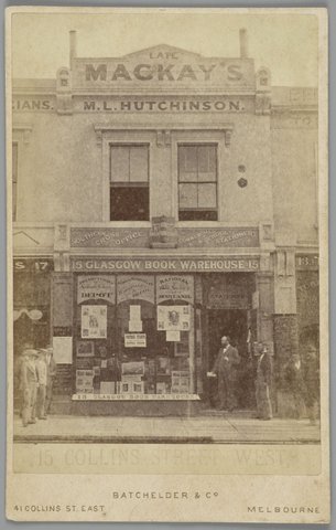 15 COLLINS STREET WEST, 1867–95
