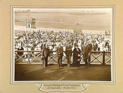 Annual Gathering of Firm's Employees at Aspendale, March 1923, c. 1923