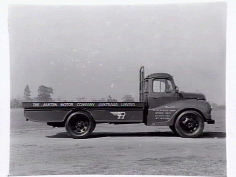 Truck belonging to the Austin Motor Company Australia Limited, 109 Dudley Street, West Melbourne, 1950?