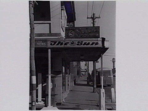 411a Johnston Street, Abbotsford, corner of Clarke Street, 1950?