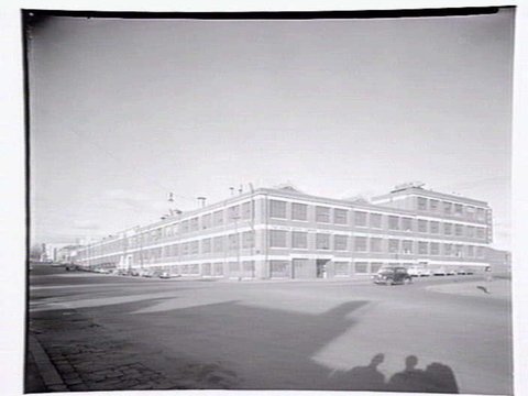 Austin Motor Company - The British Motor Corporation in Australia - Nuffield Australia, 109 Dudley Street, West Melbourne, c. 1954