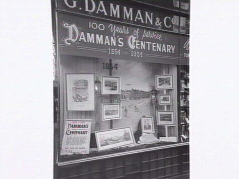 G. Damman & Co., Tobacconist, Cnr. Swanston & Collins Streets, Melbourne, c. 1954