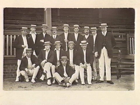 Cricket team from Melbourne?, 1910
