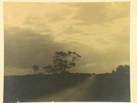 Cloud effect outside Melbourne, 1920
