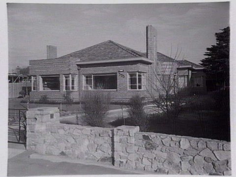 De Marco residence, 325 St. Kilda Street, Brighton - exterior, 1940?
