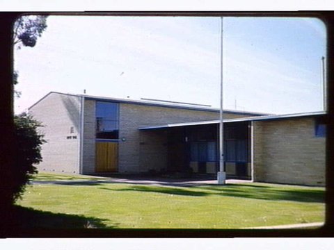 Junior School & Assembly Hall. (Fintona Girls School). 82 Balwyn Rd. North Balwyn. Melb. Vic. John & Phyllis Murphy. 1954