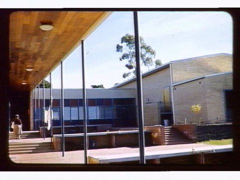 Junior School & Assembly Hall. (Fintona Girls School). 82 Balwyn Rd. North Balwyn. Melb. Vic. John & Phyllis Murphy. 1954