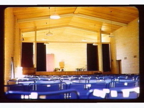 Junior School & Assembly Hall. (Fintona Girls School). 82 Balwyn Rd. North Balwyn. Melb. Vic. John & Phyllis Murphy. 1954