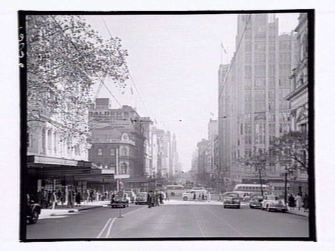Collins St. Melbourne, 1952