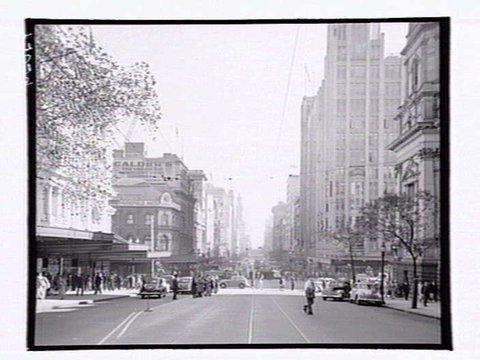 Collins St. Melbourne, 1952