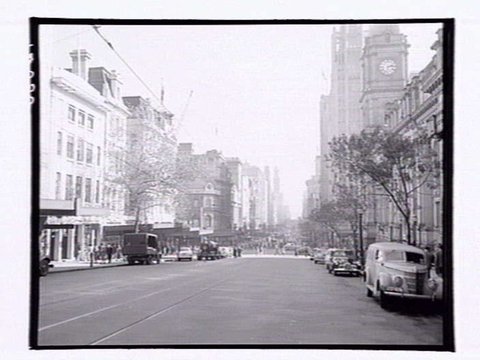 Collins St. Melbourne, 1952