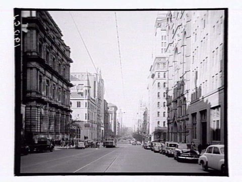 Collins St. Melbourne, 1952