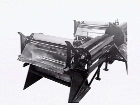 Sheet metal? machinery made by A.J. Hope, Engineer, Melbourne, 1943?