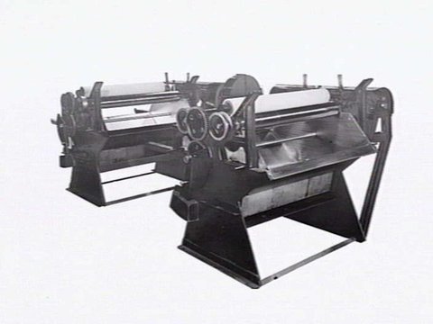 Sheet metal? machinery made by A.J. Hope, Engineer, Melbourne, c. 1943