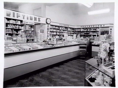 W.C. Haworth AMCAL Chemist, Albert Park, 1947