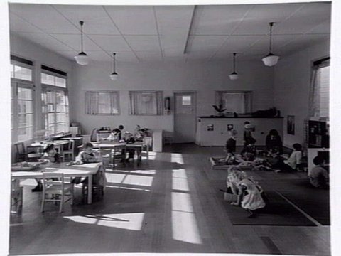Melbourne City Council Health Dept., child creches, 1951