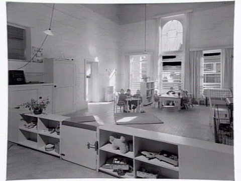 Melbourne City Council Health Dept., child creches, 1951