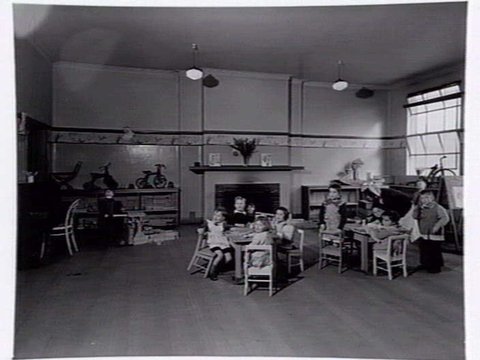 Melbourne City Council Health Dept., child creches, 1951