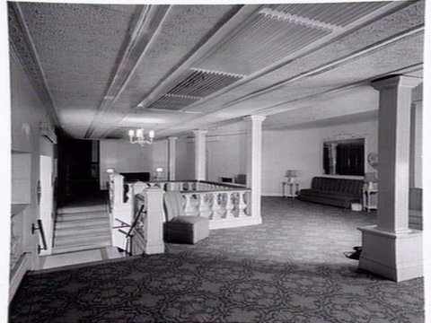 Interior views, Hoyts' Merri Theatre, St.Georges Road, North Fitzroy, 1950–56