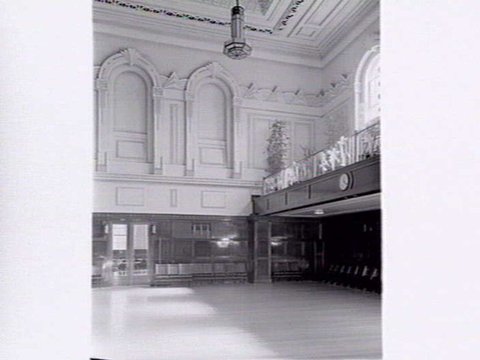 Interior views of Richmond Town Hall, 1936