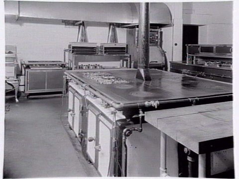 Gas appliances at the Windsor Hotel, 1936