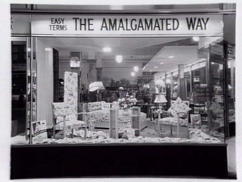 Views of the Amalgamated retailers, 255 Smith Street, Fitzroy, corner St. David street, c. 1940