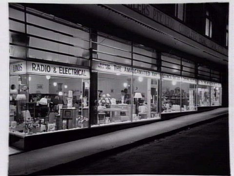 Views of the Amalgamated retailers, 255 Smith Street, Fitzroy, corner St. David street, 1940?