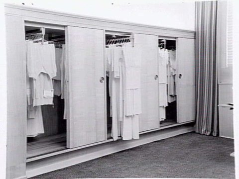 Showroom and reception area of A.K.M. (Australian Knitting Mills), 19-29 Stewart St., Richmond, 1948