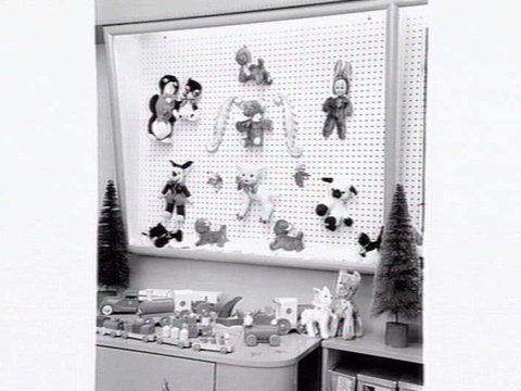 Real Home Comforts, 268 Collins St., window display, 1954