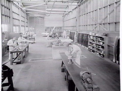 A.N.A. ESSENDON involved in aircraft manufacture for war effort, c. 1943