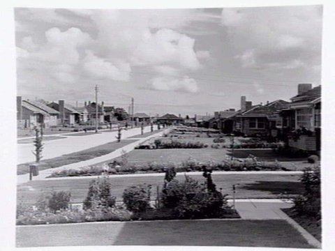 Housing Commission of Victoria homes on the Burwood Estate, 1947–48