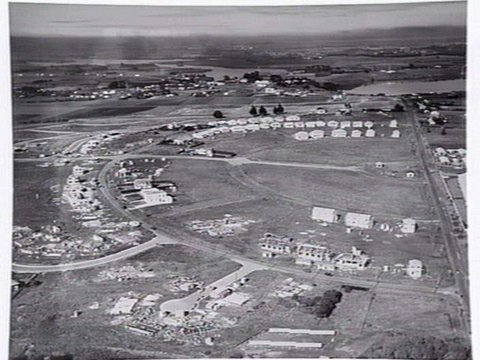 Housing Commission of Victoria aerial views of Burwood Estate, 1948