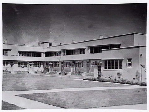 Housing Commission of Victoria homes on the Burwood Estate, 1947–48