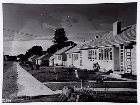 Housing Commission of Victoria homes on the Burwood Estate, 1947–48