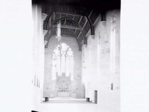 Newman College Chapel in grounds of University of Melbourne, c. 1941