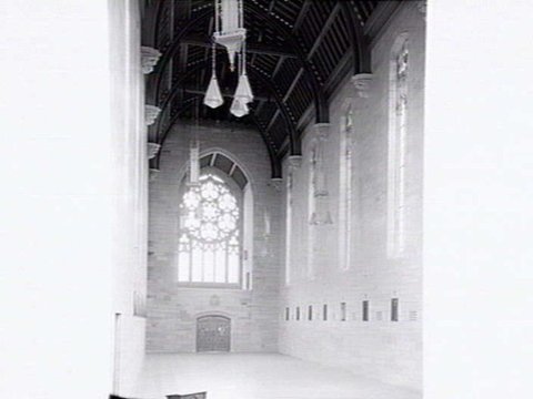 Newman College Chapel in grounds of University of Melbourne, c. 1941