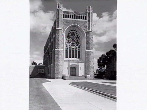 Newman College Chapel in grounds of University of Melbourne, c. 1941
