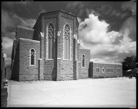 St. Monica's Catholic church, Moonee Ponds, c. 1945
