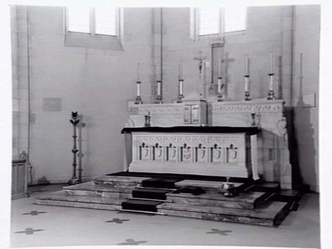 St. Monica's Catholic church, Moonee Ponds, 1945?