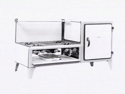 Interior and exterior views and products produced by Parkinson & Cowan Australasia, stove manufacturers of Sunshine Rd. Footscray West, 1946