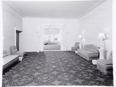 Exterior and interior of Hoyts Bentleigh picture theatre, corner of Centre Rd. and Nicholson St., Bentleigh, 1948