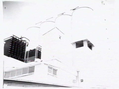 C.U.B. storage containers in Richmond, 1954
