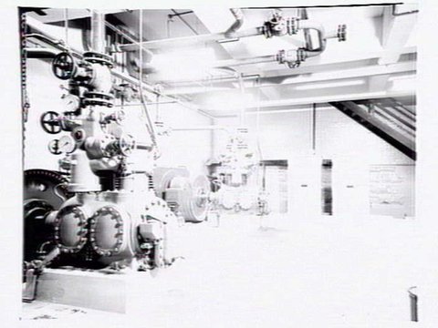 C.U.B. storage containers in Richmond, 1954