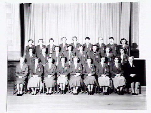 Emily McPherson College, Melbourne, 1954